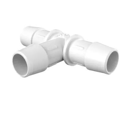 White Prop. Tee 5/8 Barb