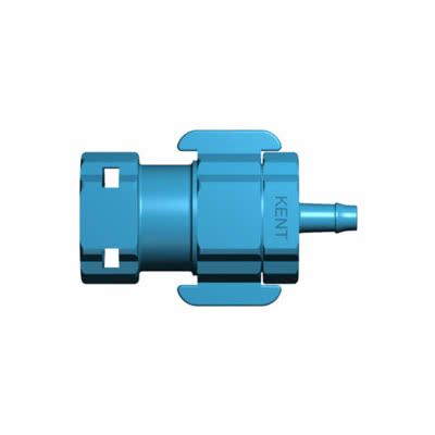 3/32 Coll. 4 mit Verschlussventil für Schlauchanschluss, weiblich