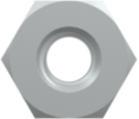 Other Fitting Panel Mount Nut 10-32 UNF with 3/8 Hex (For use with PMK panel mount fittings), Stainless Steel