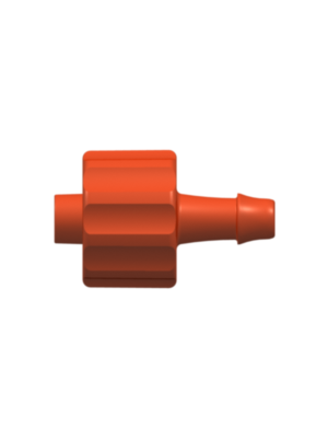Male Luer Fitting Male Luer Integral Lock Ring to 500 Series Barb, 1/8