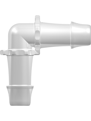 Tube to Tube Fitting Elbow Tube Fitting with 500 Series Barbs, 3/4