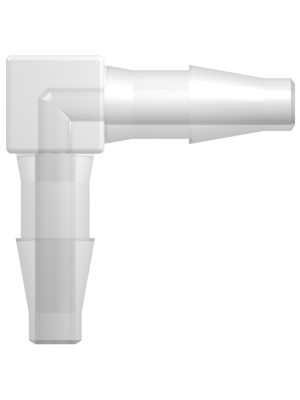 Tube to Tube Fitting Elbow Tube Fitting with Classic Series Barbs, 3/16