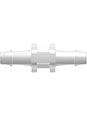 Tube to Tube Fitting Straight Through Tube Fitting with 500 Series Barbs, 5/32
