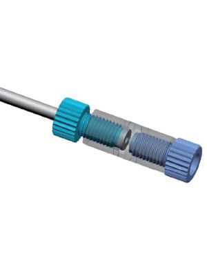 Verschluss-Fitting 1/4-28UNF - PVDF