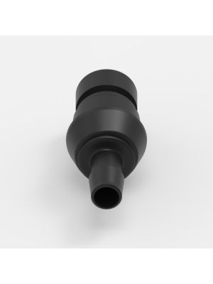 Schlauchtüllen-Schnellkupplung Large (1), männlich, offener Durchgang, 1/2