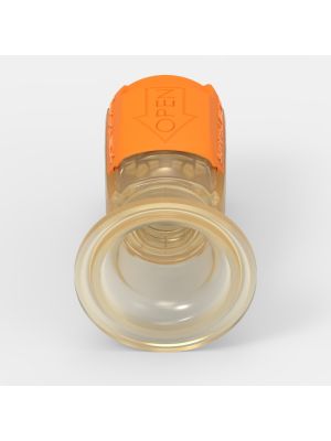 Sanitary Flange-Schnellkupplung Large (2), weiblich, mit Ventil, 1 1/2