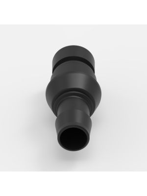 Schlauchtüllen-Schnellkupplung Large (3), männlich, mit Ventil, 3/4