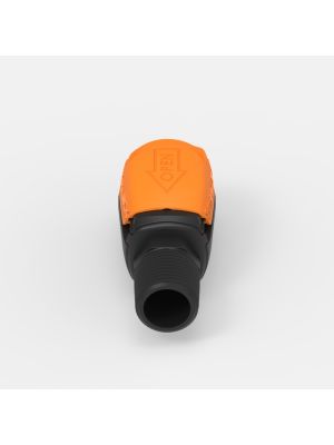 Gewinde-Schnellkupplung Medium (2), weiblich, mit Ventil, 3/8