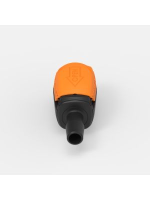 Schlauchtüllen-Schnellkupplung Medium (3), weiblich, mit Ventil, 3/8