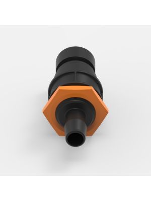 Gehäuse-Schnellkupplung Large (1), männlich, mit Ventil, 1/2