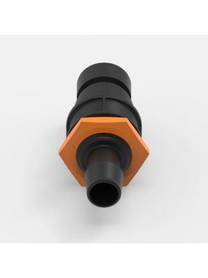 Gehäuse-Schnellkupplung Large (2), männlich, mit Ventil, 5/8