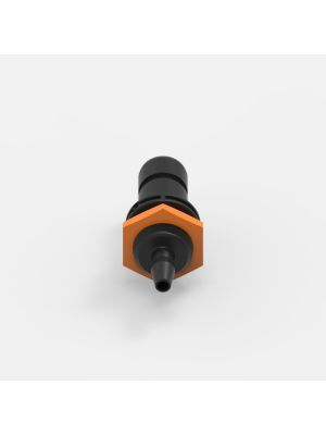 Gehäuse-Schnellkupplung Small (2), männlich, offener Durchgang, 3/16