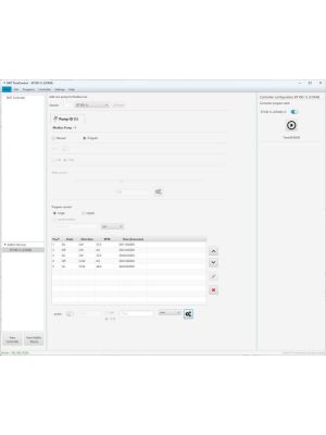 Laborschlauchpumpe - Software zur Steuerung und Programmierung