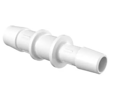 Reduction Coupler 1/2 ID x 3/8 ID in Non-Animal Derived Polypropylene