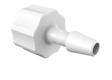 Male Luer 1/8 ID Barb in Non Animal Derived Polypropylene - Cleanroom Manufactured