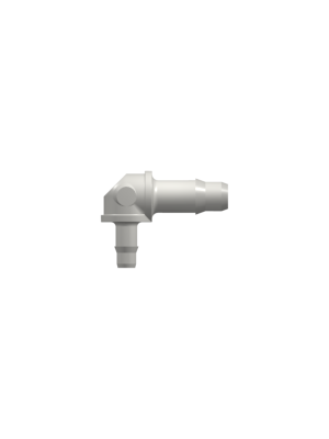 Tube to Tube Fitting Elbow Reduction Tube Fitting with Barbs, 3/32