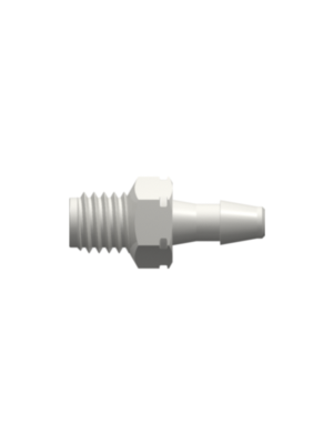 Threaded Metric Fitting M5x.8 Thread to Barb, 3/32