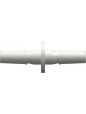 Luer Other Fitting Male Luer Coupler (may be used with separate rotating lock rings; FSLLR), White Nylon
