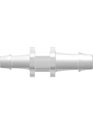 Tube to Tube Fitting Straight Through Reduction Connector with 500 Series Barbs, 1/4