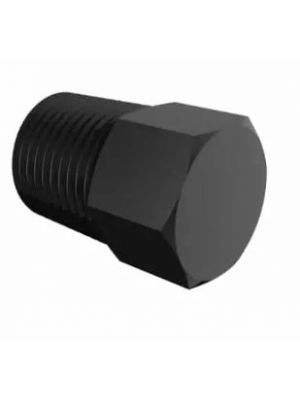Glass Filled threaded hex plug 1/8