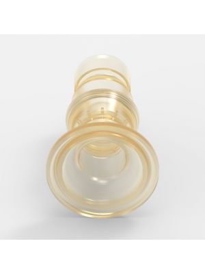 Sanitary Flange-Schnellkupplung Large (2), männlich, offener Durchgang, 1 1/2