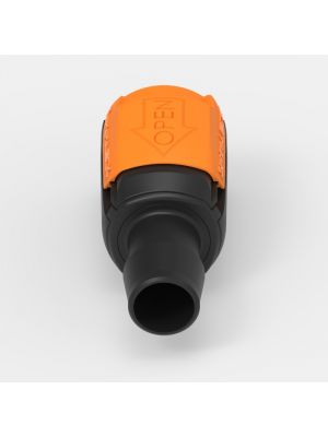 Schlauchtüllen-Schnellkupplung Large (3), weiblich, mit Ventil, 3/4