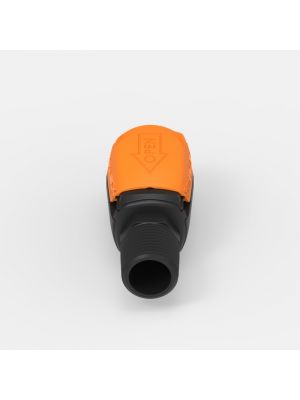 Gewinde-Schnellkupplung Medium (3), weiblich, offener Durchgang, 3/8