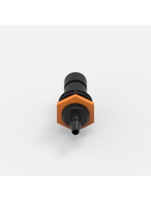 Gehäuse-Schnellkupplung Small (2), männlich, mit Ventil, 3/16