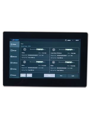 7-Zoll-Touchscreen-Steuerung für dLSP 501X Spritzenpumpen