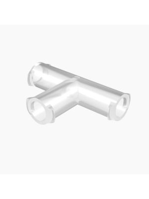 Female Luer Lug Threaded Tee 