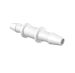 Straight Coupler 1/8 ID in White Nylon