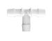 White Prop. Tee 5/8 Barb