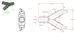 Wye 3/4 Barb in Non Animal Derived Polypropylene