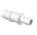 Reduction Coupler 1 ID x 5/8 ID in White Nylon